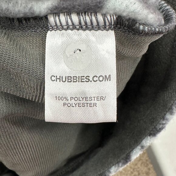Chubbies Midwinter Nights Dreams Bear Fair Isle Fleece Shorts Mens size Large - Picture 7 of 12